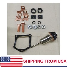 STARTER SOLENOID REPAIR REBUILD KIT PLUNGER/CONTACTS US