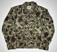 Vintage Black Sheep Brand Duck Camo Hunting Jacket Made In Japan 60’s | L