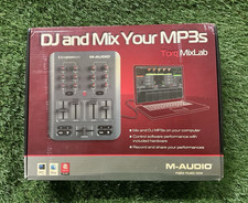 M-Audio Torq MixLab Double Deck DJ Controller USB Loop/Sampler 2-Ch Black