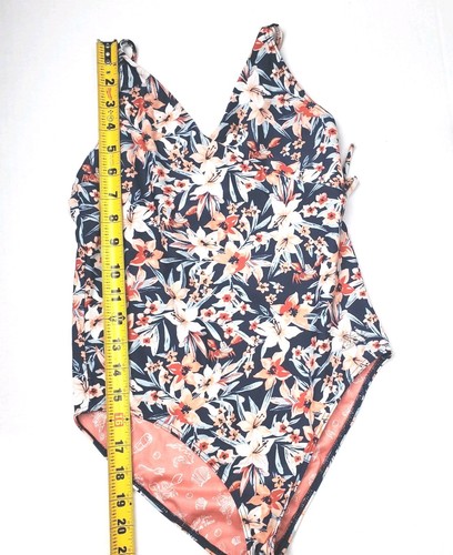 Roxy Girl's Sebastian The Little Mermaid Floral One-Piece 14/XL - Picture 10 of 10