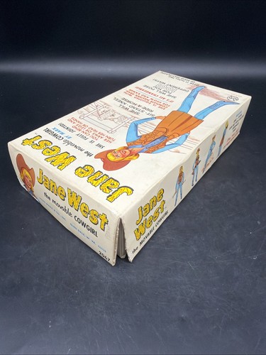 Figura de acción y caja vaquera vintage de Marx Jane y Janice West serie Johnny West - Imagen 15 de 16