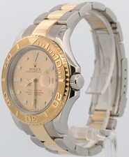 Rolex Yacht-Master 40mm CHAMPAGNE Two-Tone REHAUT 18K Yellow Gold Steel 16623 3