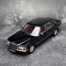 NOREV 1/18 Benz 560SEL W126 Sixth gen S Class 1989 Diecast Model Car Black