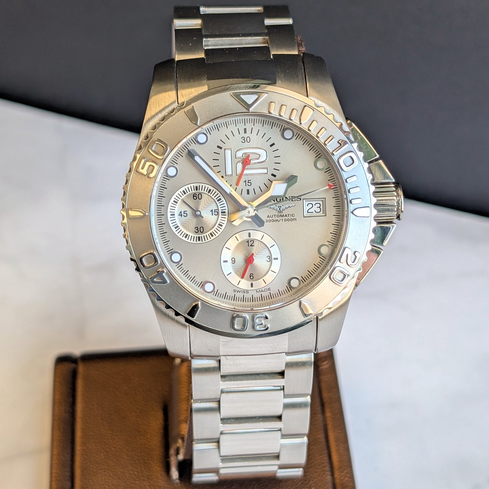 LONGINES HydroConquest Automatic Chronograph Watc… - image 5