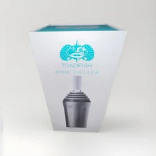 Toadfish Stainless Double Wall Insulated Wine Chiller Designed in Charleston, SC