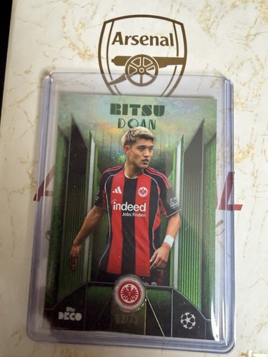 Topps Deco 25/26 Ritsu Doan 63/75 Frankfurt Champions League