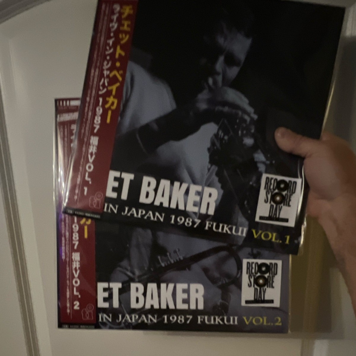 Chet Baker Live In Japan 1987 Fukui Vol. 1 & 2 Record Store Day
