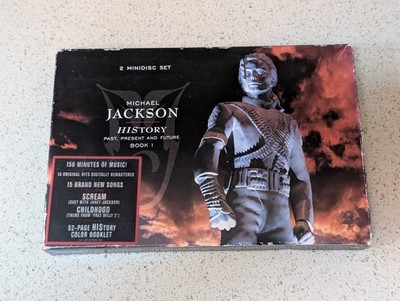 HIStory Past, Present, Future - Michael Jackson - Minidisc 2Disc Complete - RARE