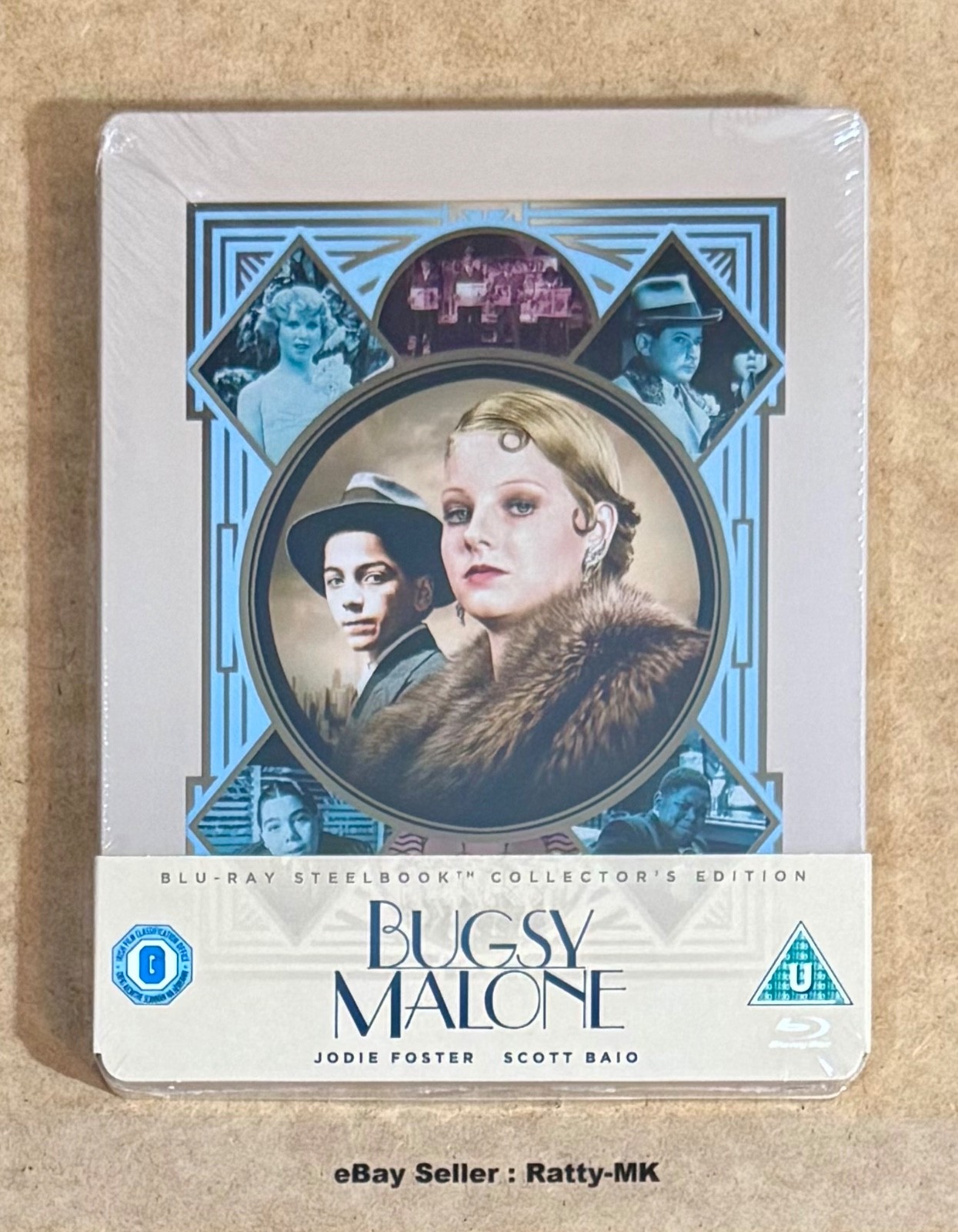 BUGSY MALONE - UK EXCLUSIVE COLLECTOR'S EDITION BLU RAY STEELBOOK - NEW & SEALED