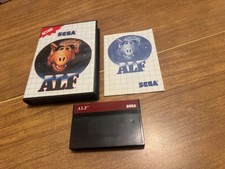 SEGA ALF (Sega Master System) CIB complete RARE video game nice shape w/ hangtab