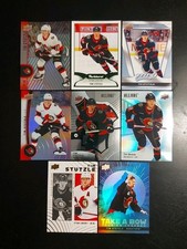TIM STUTZLE  8  CARD LOT TIM HORTONS UPPER DECK  ALLURE  +  VARIOUS YEARS 