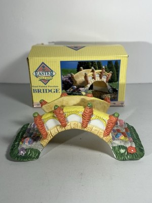 Cottontale Cottages Porcelain Bridge Easter Village  Vintage (D)