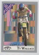1991 Champs Hi Flyers AMA Motocross Ty Wallace #106 00hi