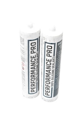 Performance Pro 100% Silicone Sealant Tan Beige Cartridge Tube Lot of 2