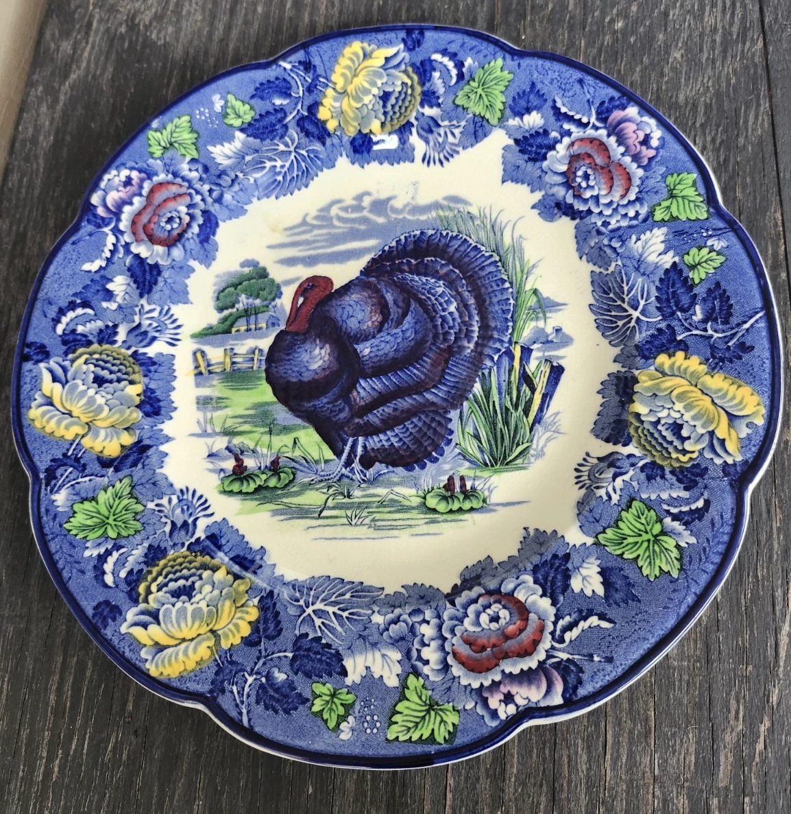 【BURSLEM】アンティーク　プレート Woods Burslem - Etsy