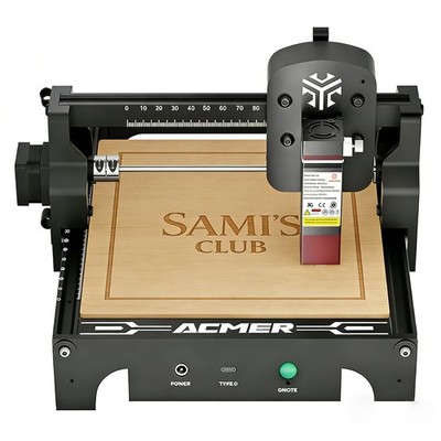【Refurbished】 ACMER S1 6W Mini Laser Engraver   130×130mm DIY Cutter Machine