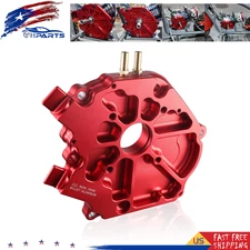 Red Dual Bearing Billet Side Cover - Upgrade for Predator 212cc Non - Hemi