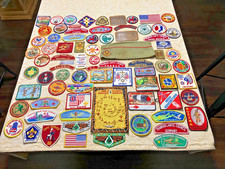 Lot of Various Old Older Boyscout Boy Scout Patches 1960 , 1980's & More Estate