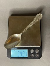 TIFFANY & CO. Sterling Silver STATUE OF LIBERTY NY Souvenir Spoon 34.91 grams