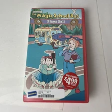 Magic School Bus, The - Plays Ball (VHS, 2003, Clam Shell) Children's Kids Movie