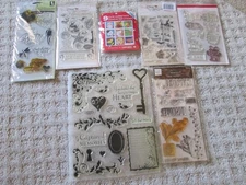 7 Clear Stamps Sets Memories/ Holidays/ Inspirational MY ACRYLIX/ Kathy Davis ++