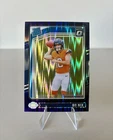 2025 Panini Donruss Optic Bo Nix Rated Rookie Purple Shock #369 (RC)