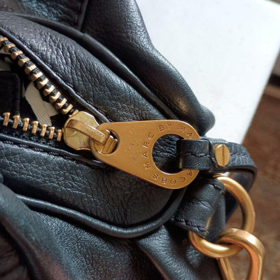 Marc Jacobs Classic Q Baby Groovy 2WAY Bag Black w/Strap | eBay