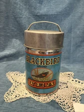 Blackbird Brand Tea Canister 
