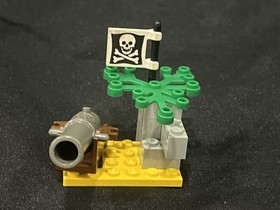 LEGO Pirates 1729 Barnacle Bay 100% Complete With Instructions Min-figs