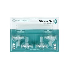 Grosmimi Replacements Straw kit 4-counts, Stage2 