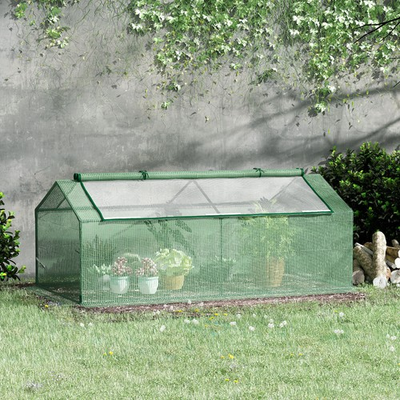#ad #ad Mini Greenhouse Portable Hot House w Windows Outdoor Indoor 71quot;x36quot;x28quot; Green $45.99
