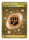 CARTE POKEMON ENERGIE DE BASE GOLD 258/198 SERIE ECARLATE ET VIOLET EV01