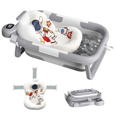 Ba era Plegable Para Bebes Tina Plegable De Vinilo Multifuncional Para Ba ar NEW