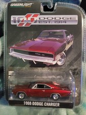 Greenlight Dodge 100th Anniversary 1968 Dodge Charger in Red