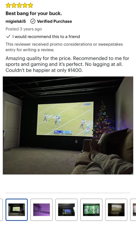 Optoma - UHD38 4K UHD Projector with 4000 Lumens, 240Hz - Image 4 of 4