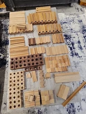 The Original Blocks And Marbles By Tedco Toys Educational Game 200 Wooden Pieces