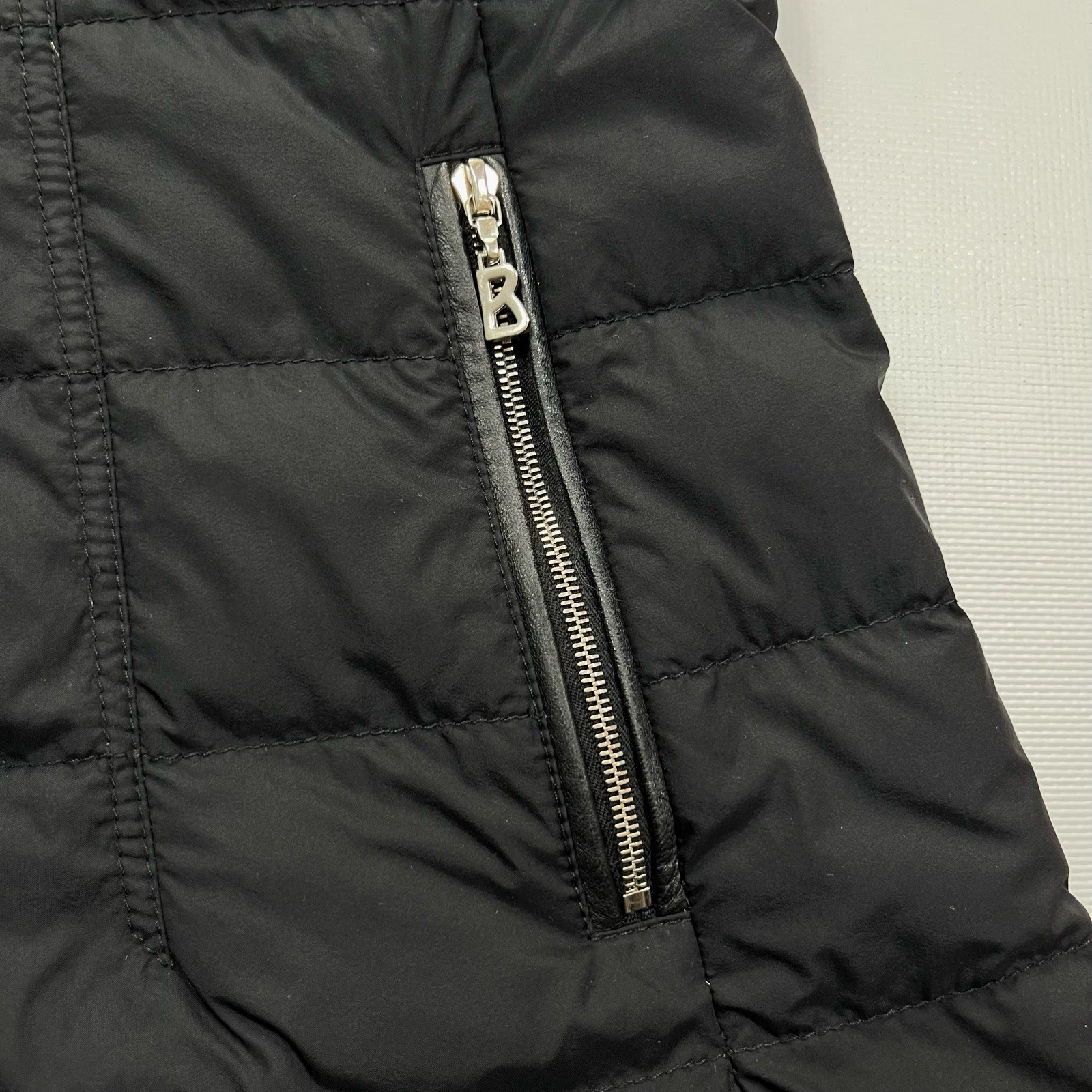 Bogner Lightweight Down Jacket With Wool Sleeves … - image 6
