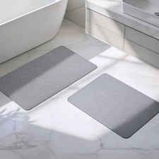 Two-Piece Absorbent Bath Rug Set