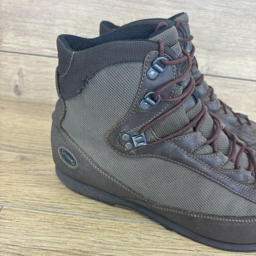 AKU Boots Mens Size UK 9 Brown Leather Waterproof Army Combat Walking Army - Picture 9 of 11
