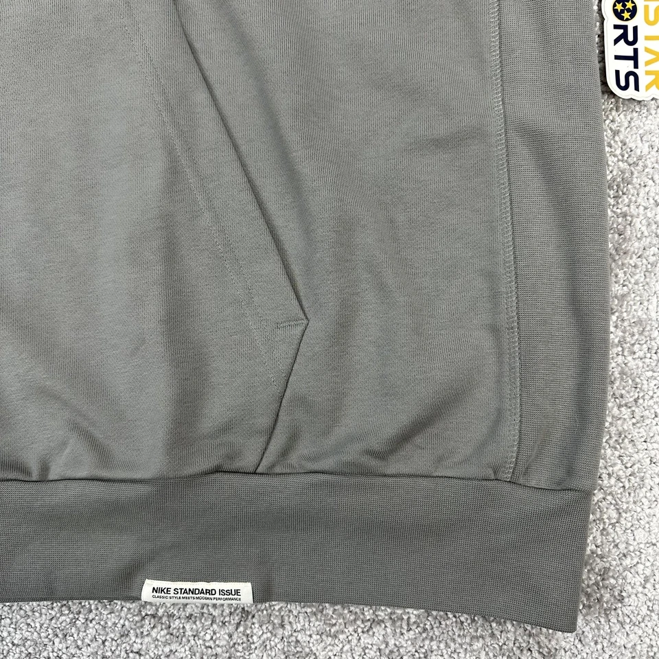 Tennessee Volunteers Hoodie Mens 4XL Gray NCAA Football Nike Dri-FIT Full Zip - Image 4 of 4