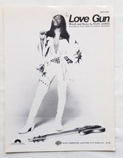Rick James - Love Gun - 1979 USA Sheet Music - Very Scarce!