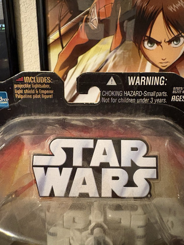 Transformer Star Wars Emperor Palpatine Imperial Shuttle OG Cardback Hasbro 2006 - Picture 5 of 8