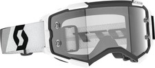 Scott Fury Goggles OSFM Black/White/Clear Lens