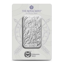 1 oz The Royal Mint Norse Gods Loki Silver Bar (New) 101.52 per troy oz