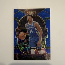 2022 Panini Select - Concourse Giannis Antetokounmpo #61 Blue Scope Prizm /249