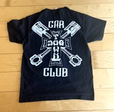 VINTAGE : DOGTOWN CAR CLUB T Shirt Mens Med / VENICE Skateboarding Culture Rare 