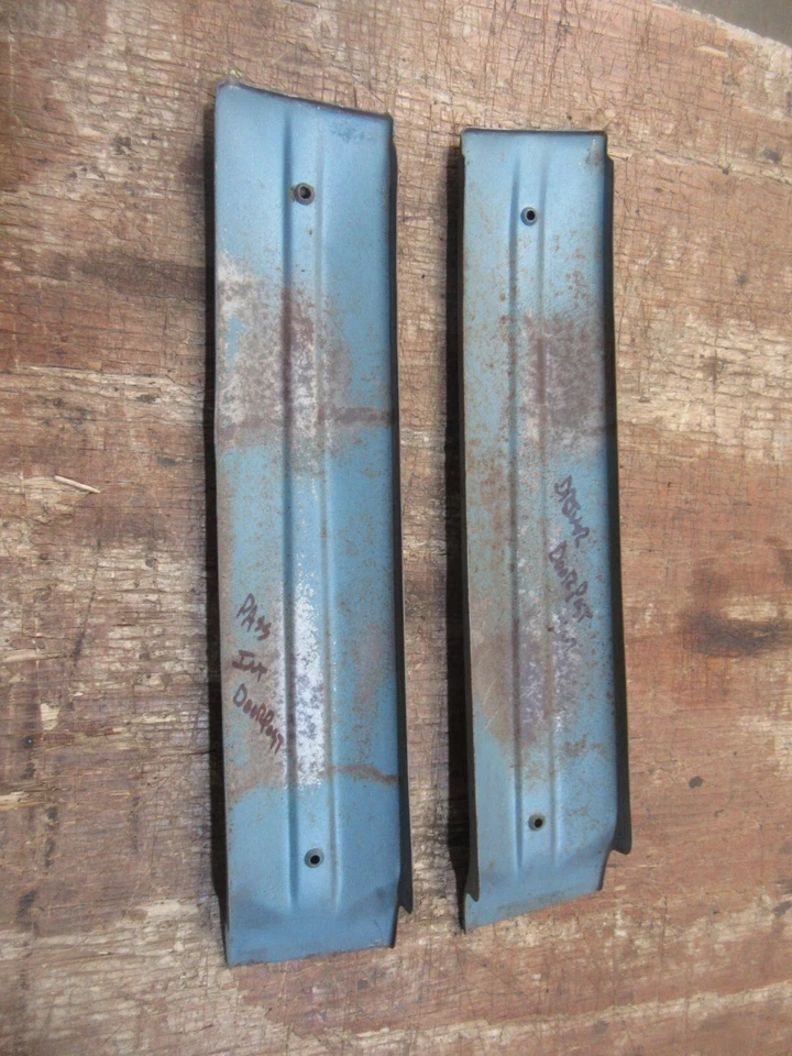 Pontiac Catalina 1962 vagón interior puerta central pilar adorno molduras Foto 2 de 2