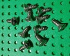 10 PACK No10 x 1/2" 13mm SELF TAPPER Pozi Raised Countersunk Screw A2 Stainless