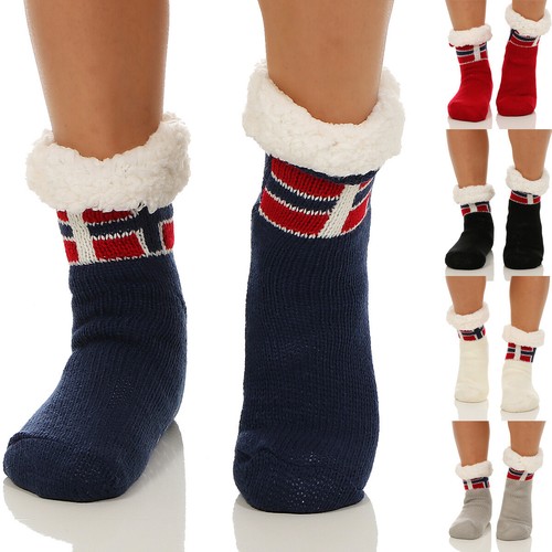 HERYEBING Kuschelsocken Herren 43-46 - Rutschfeste Thermosocken Mit Geschenkbox