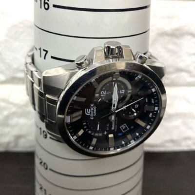 Casio Edifice EQB-510 Bluetooth Analog Solar Watch - Vintage